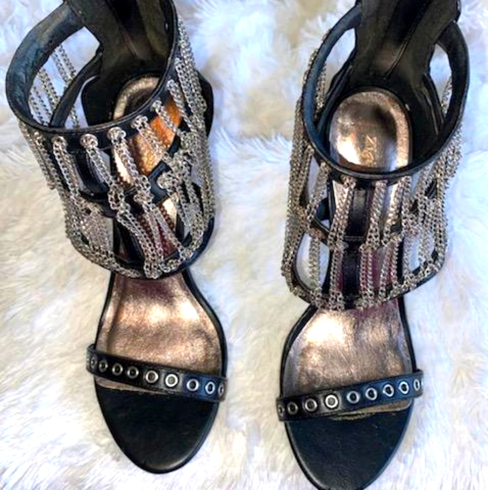 Black heels